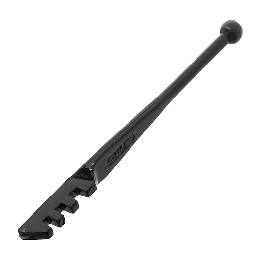 STANLEY 14-125 black utility key with four notches, photo on white background, hand tool category.