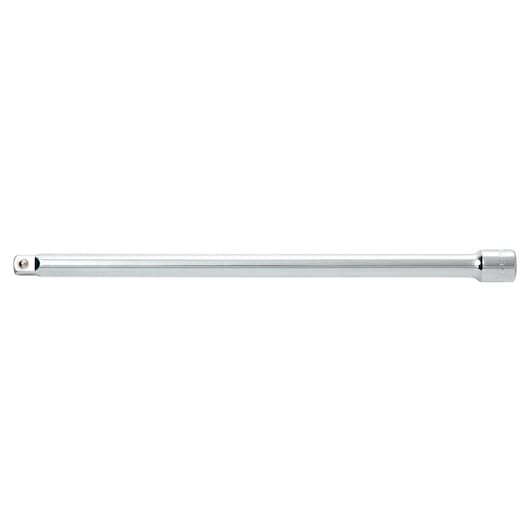 STANLEY 4-86-208 chrome extension bar for socket wrenches, side view on white background.