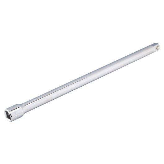 STANLEY 4-86-208 chrome extension bar, tool category, side angle on white background.