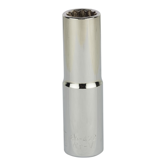 Dado/Cubo Largos Métrico 12 Pt. Enc. 1/2"- 14 mm