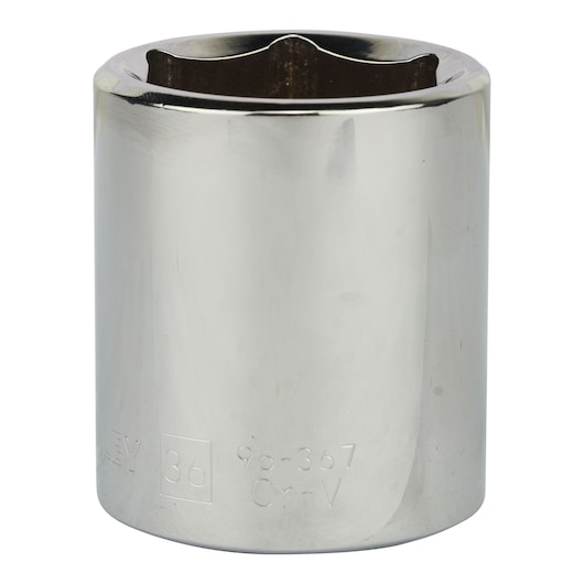 Dado/Cubo  Métrico 6 Pt. Enc. 1/2"- 36 mm