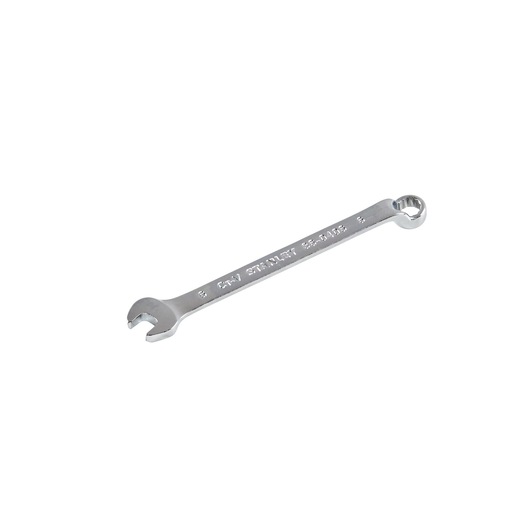 STANLEY 86-0406 combination wrench, silver finish, angled side view on white background.