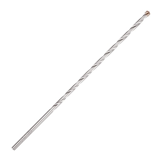STANLEY STA56065C masonry drill bit, silver, straight-on angle, visible spiral flutes and carbide tip.