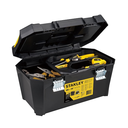 Caja Plástica con Broche Metálico 19" (490mm)